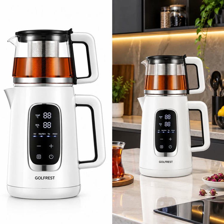 چای ساز گلد فرصت مدل GF-TM-2024